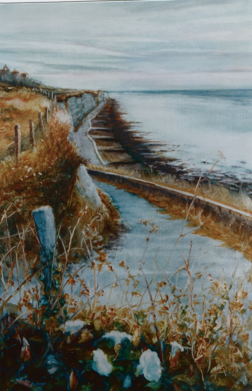 Brighton Morning Glory, 2000 (olje på papir) av Lee Campbell