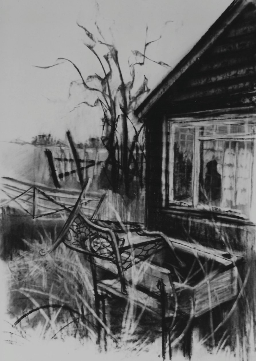 Not Forgotten, 1998 (kull på papir) av Lee Campbell
