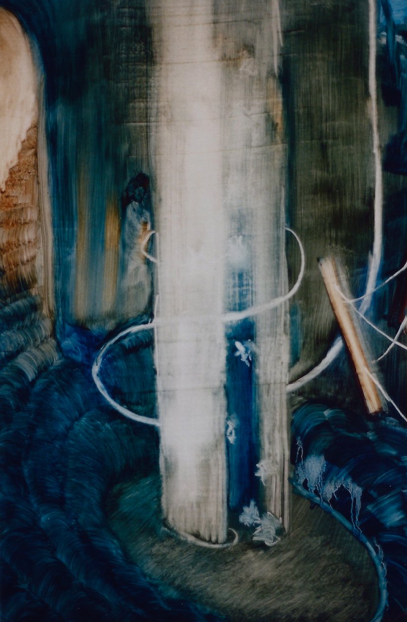 Possibilities, 1997 (olje på papir) av Lee Campbell
