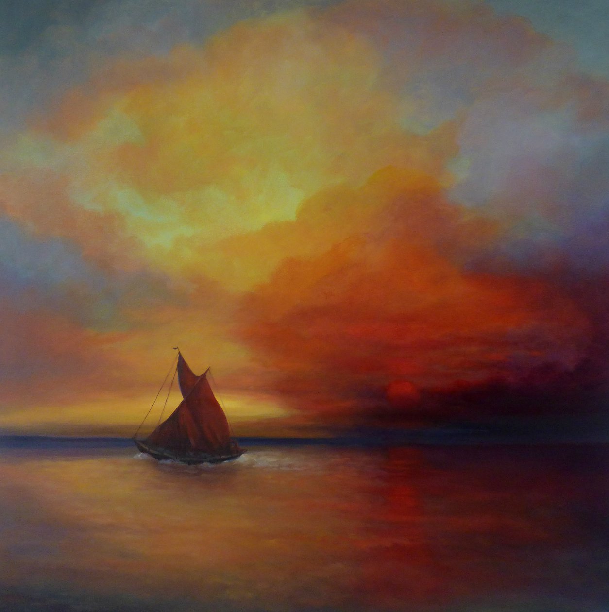 Red Sails, 2018, av Lee Campbell