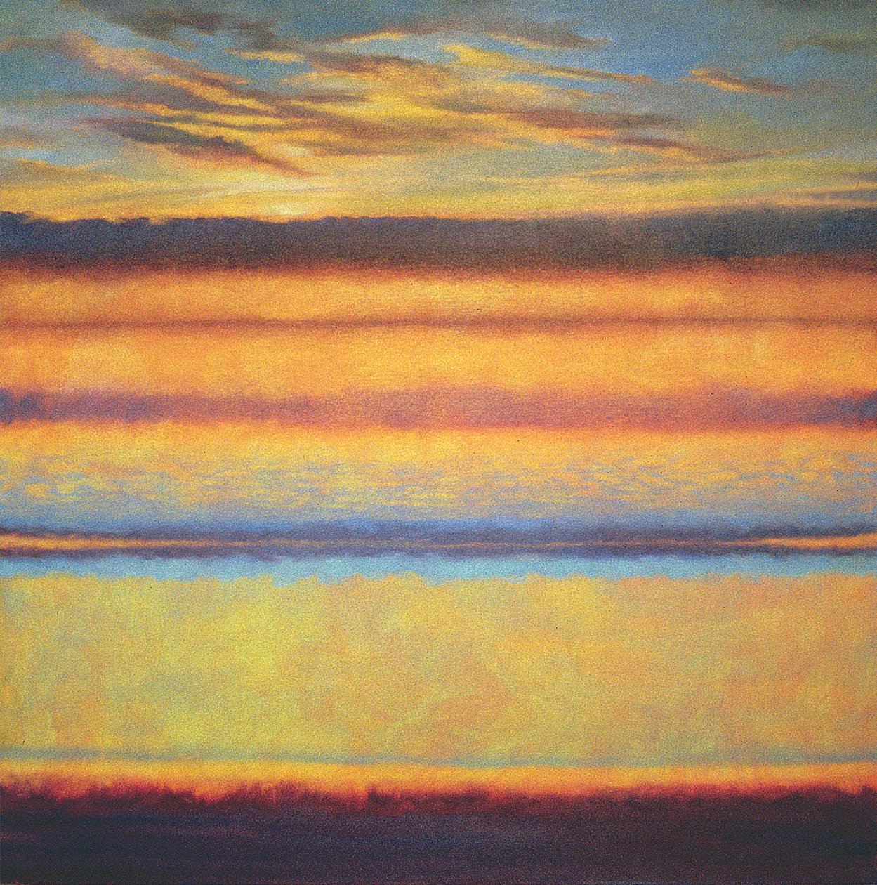 Sør, 2000 Abstrakt landskap av Lee Campbell