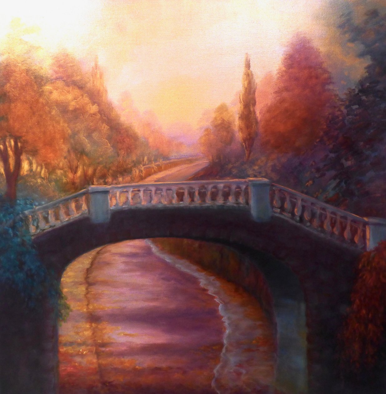 High Tide Twickenham Embankment, 2020 av Lee Campbell