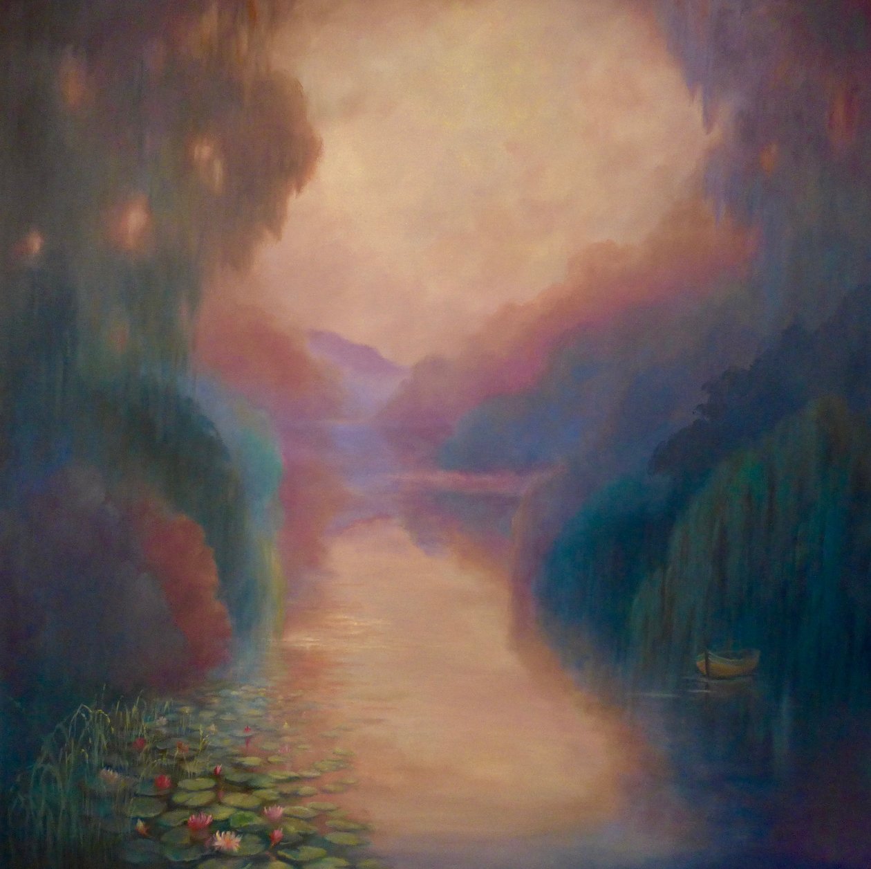 Hyllest til Monet, 2020 av Lee Campbell