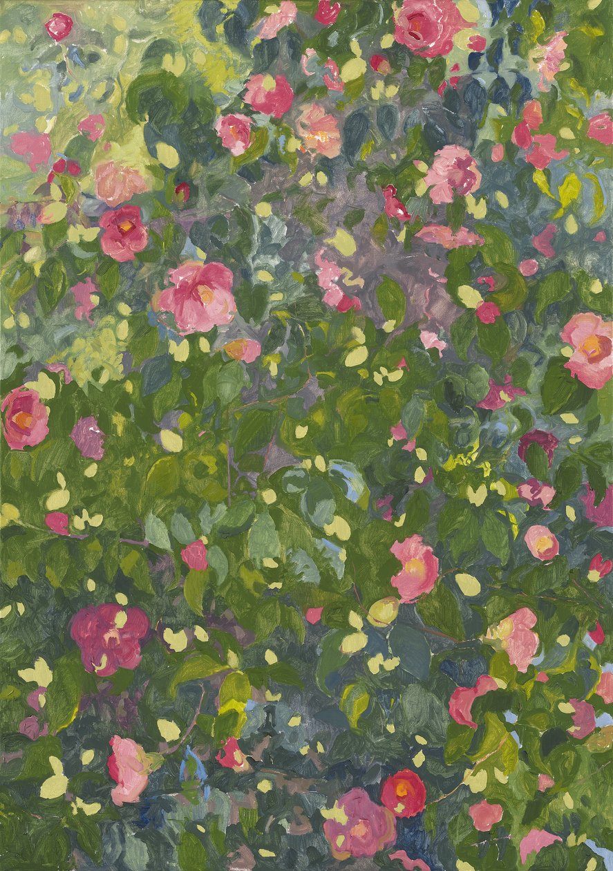 Camellia in Flower, 2014 av Leigh Glover