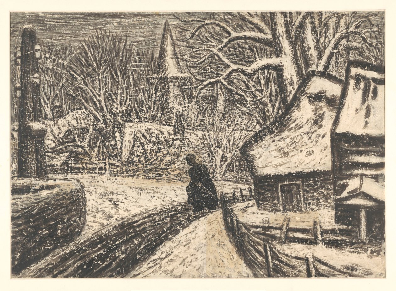 Vinter i Blaricum av Leo Gestel