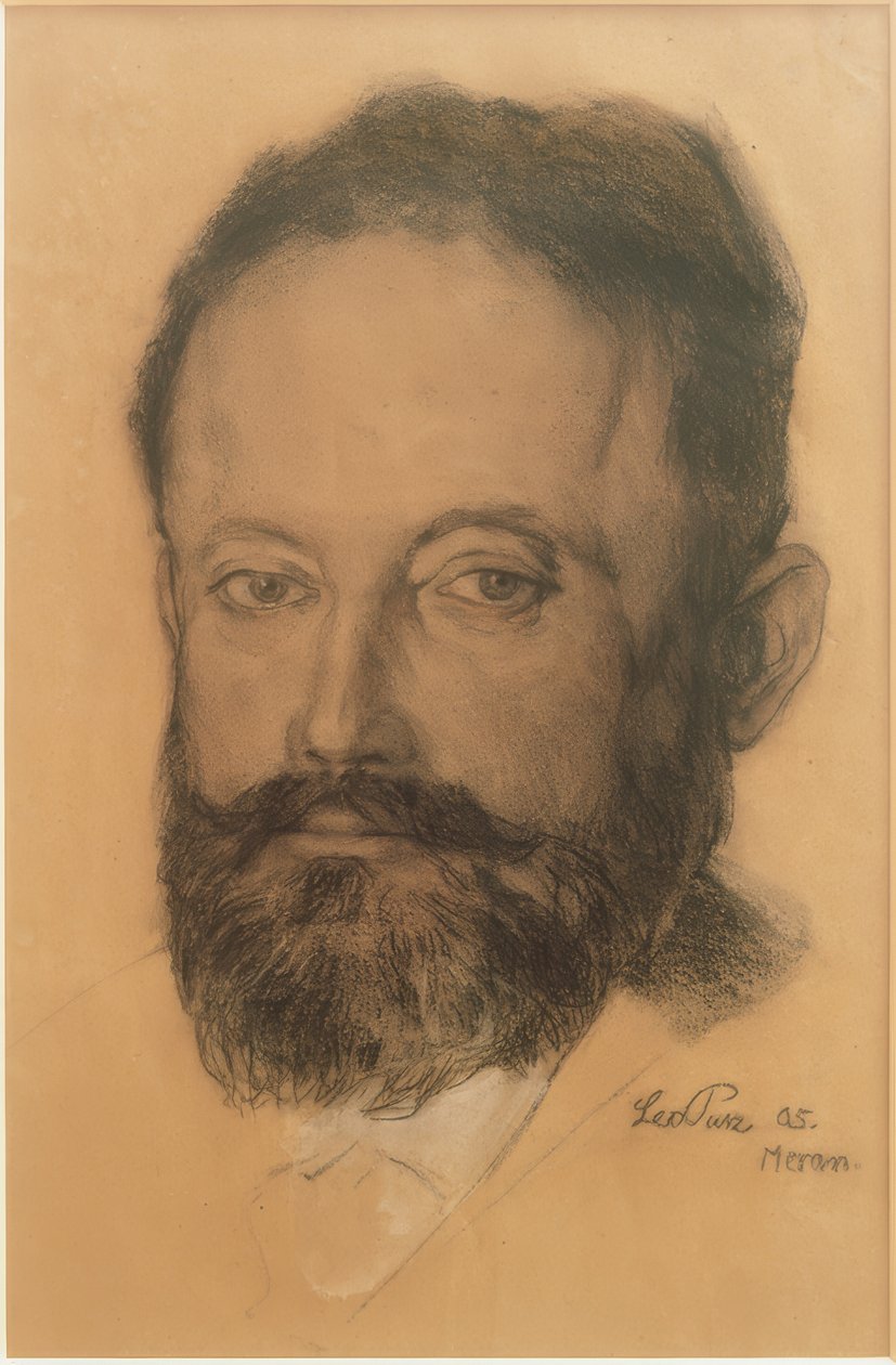 Gentleman-portrett av Leo Putz