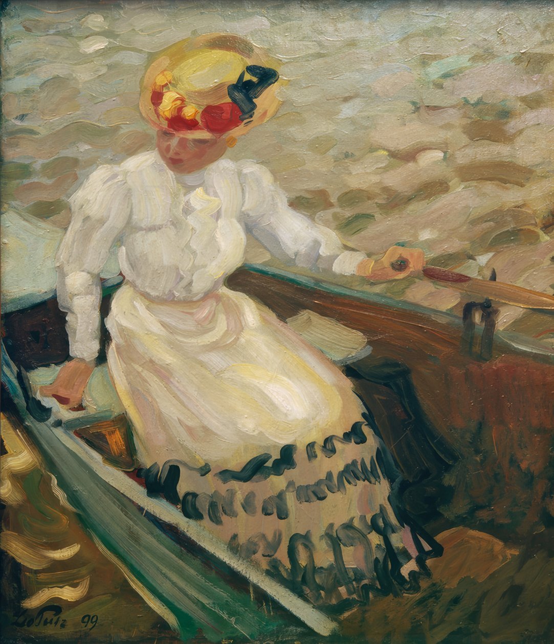 Jenta i båten av Leo Putz