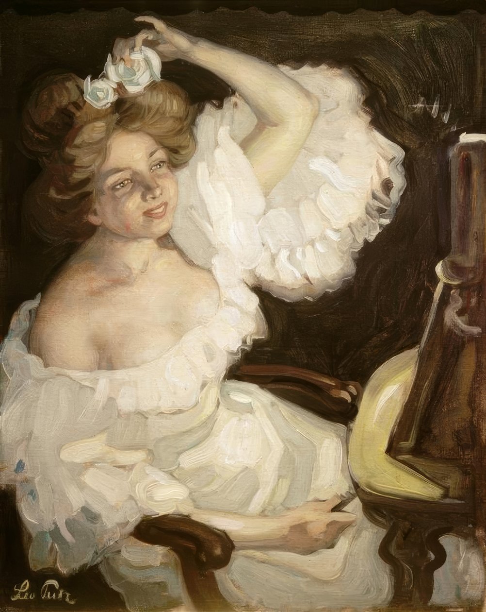 Foran speilet av Leo Putz