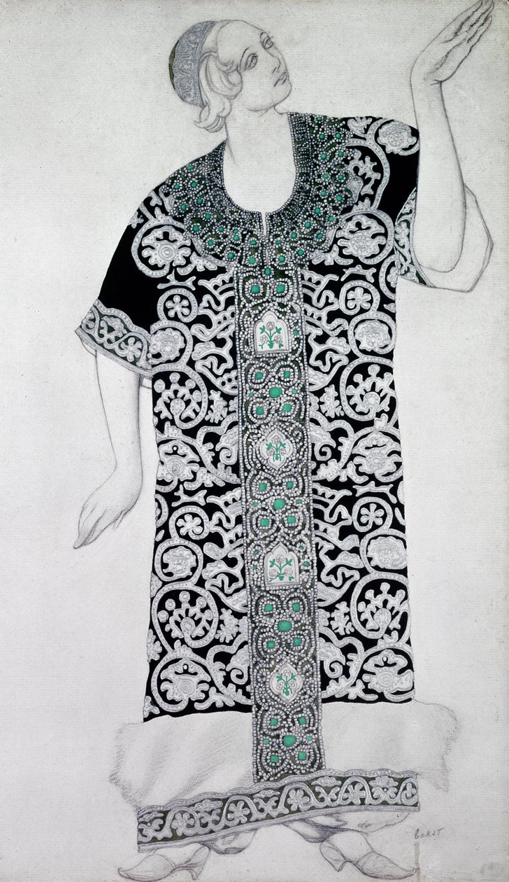 Kostymedesign, 1911 av Leon Bakst