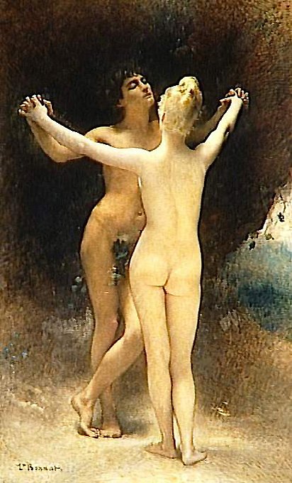 idyll av Leon Joseph Florentin Bonnat