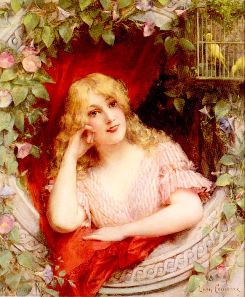 Morning Glories av Leon Francois Comerre