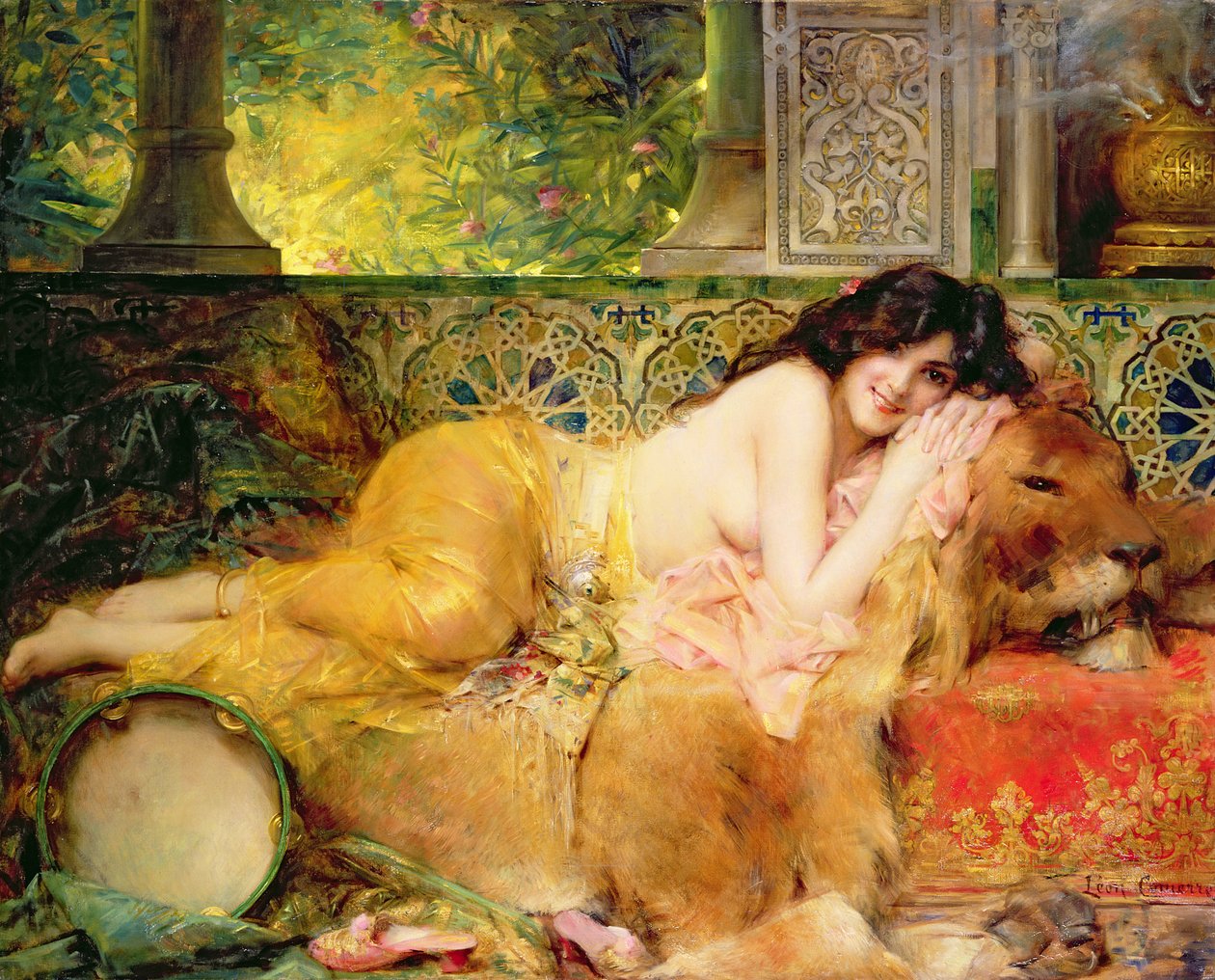Haifa av Leon Francois Comerre