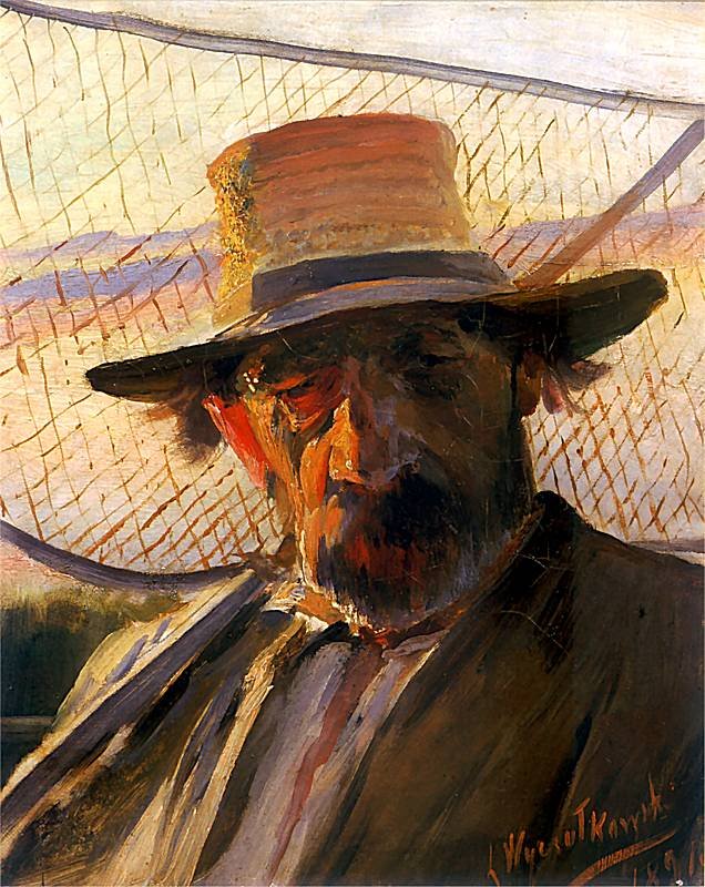 Rybak.n Engelsk: Fisherman.n av Leon Wyczokowski