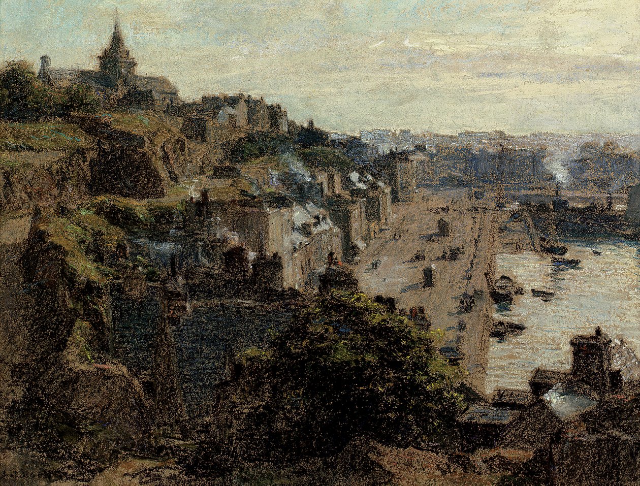 Granville, morgen, 1892 av Leon Augustin Lhermitte