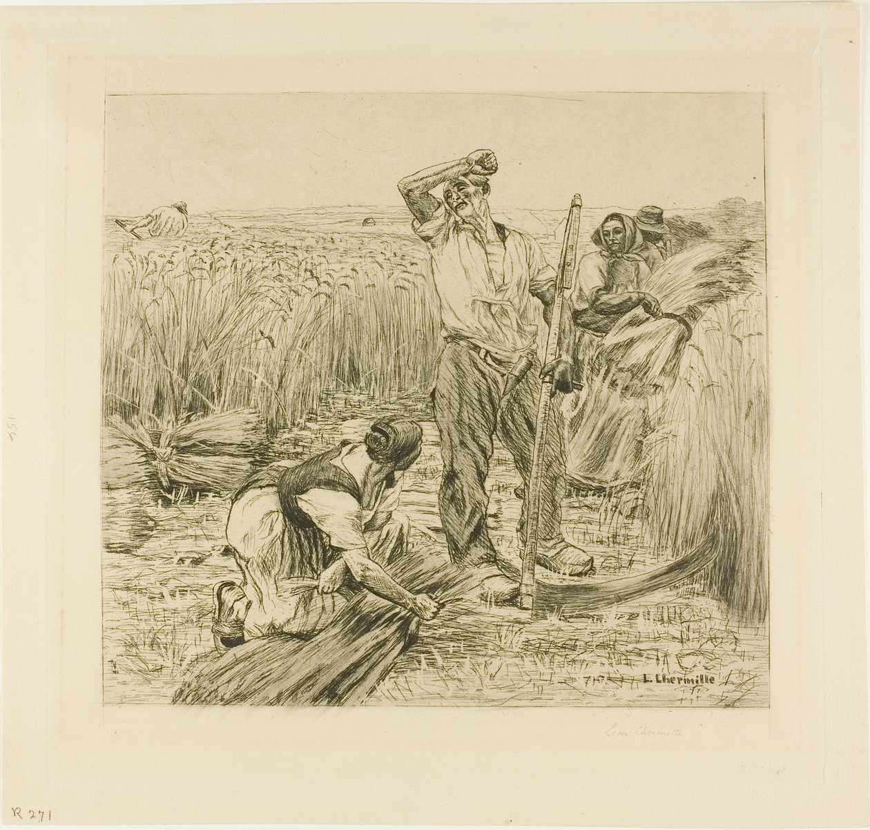 Innhøsting av Leon Augustin Lhermitte