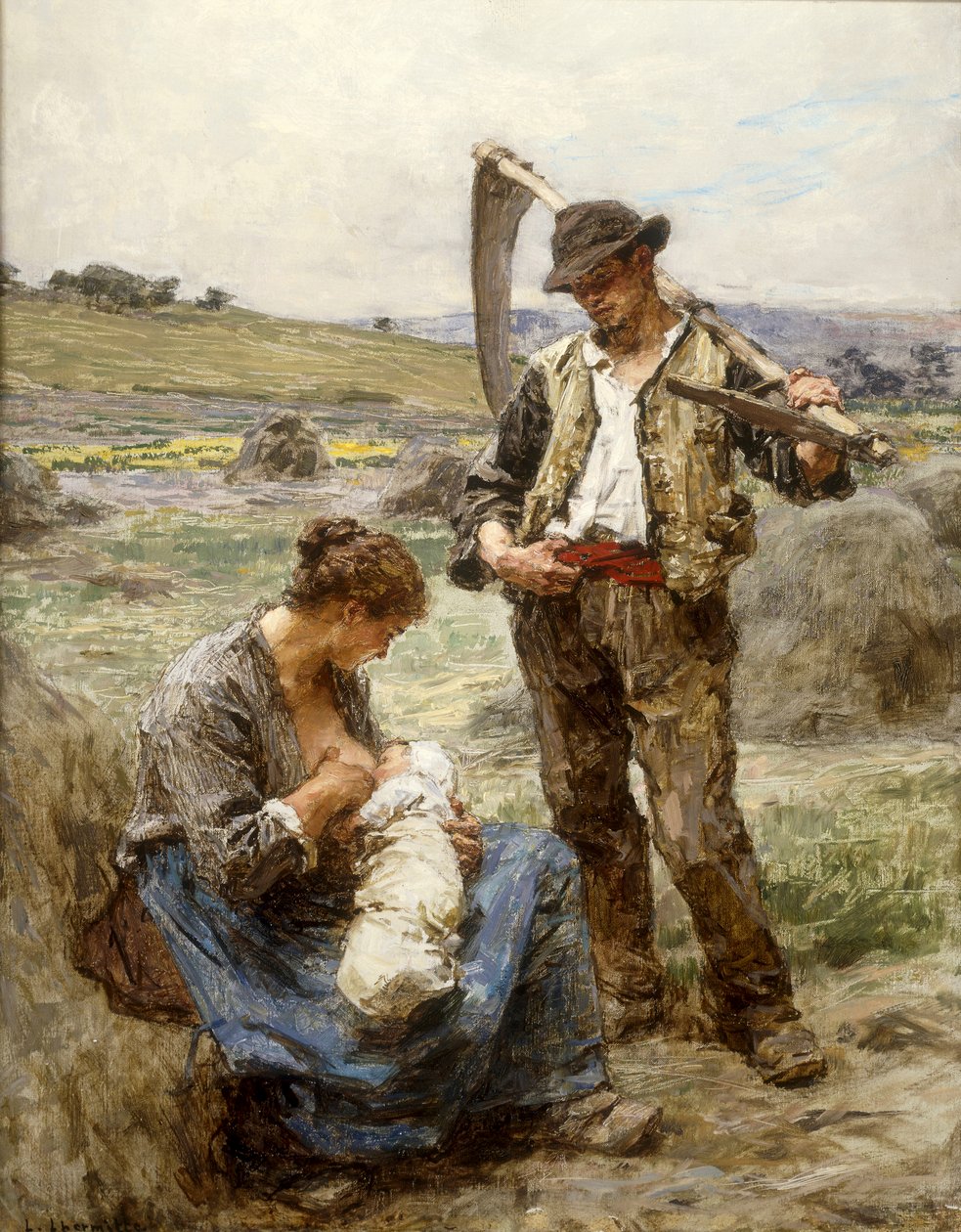 Barsel av Leon Augustin Lhermitte
