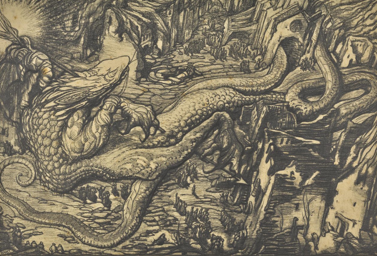 Krigens monster. av Leon Bakst