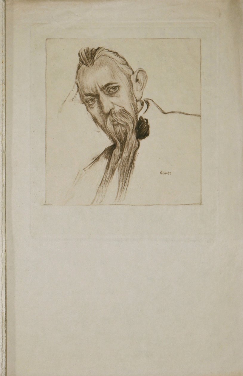 Portrett av Sebastien Voirol 1870-1930, 1913. av Leon Bakst