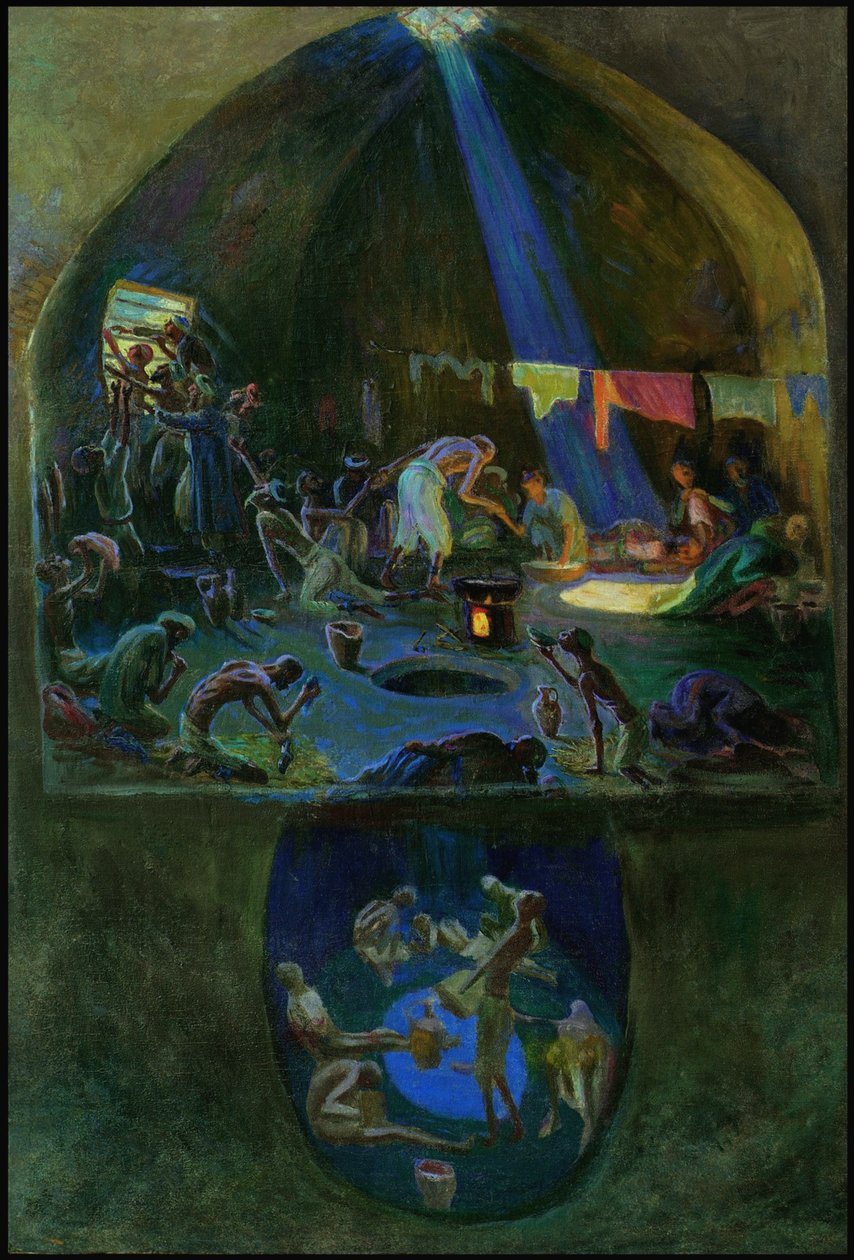 Zindan-fengselet, 1930-tallet. av Leon Bure
