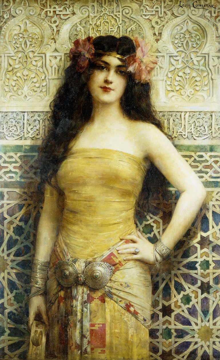 favoritten, av Leon Francois Comerre