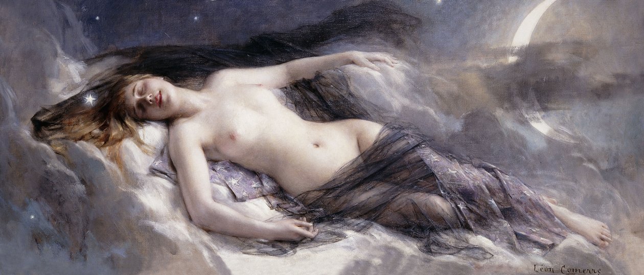 Luna, av Leon Francois Comerre