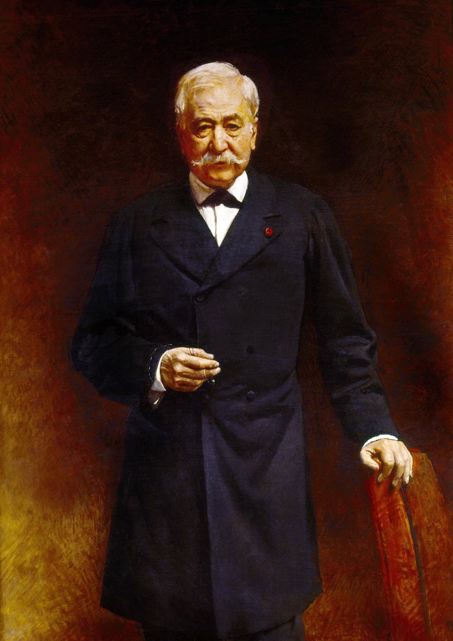 Ferdinand de Lesseps av Leon Joseph Florentin Bonnat