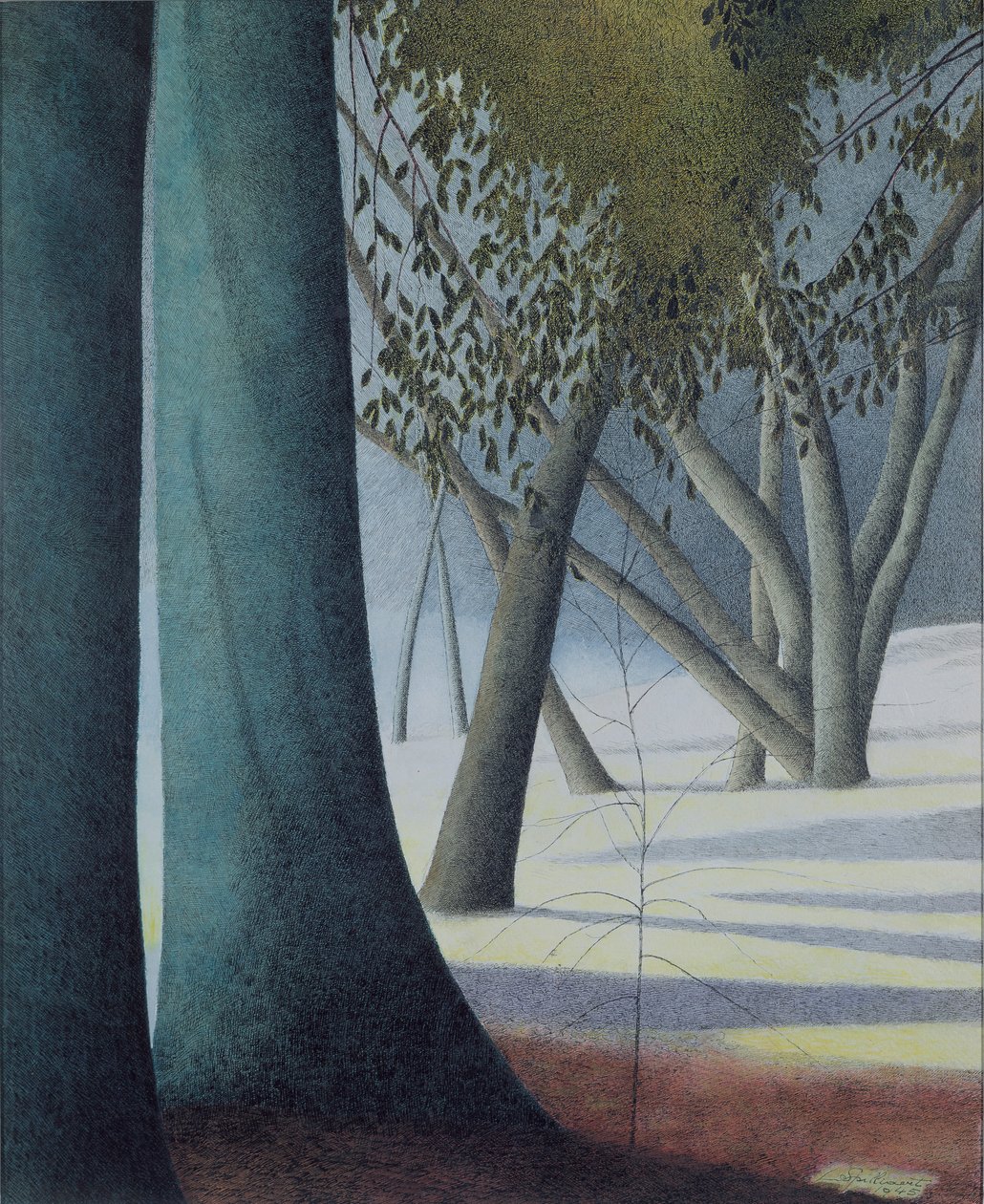 Bøkestammer av Leon Spilliaert