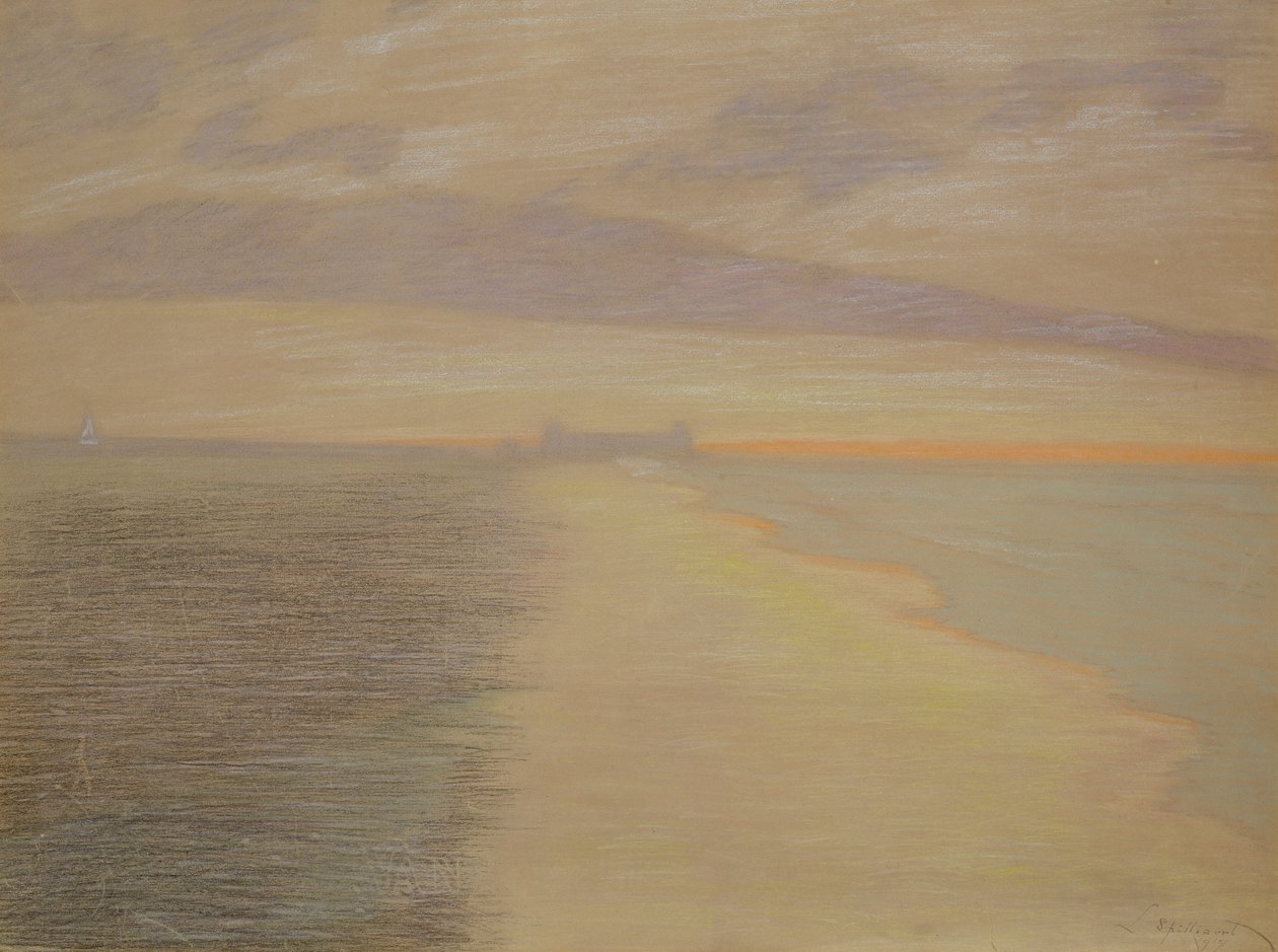Marine skumring i Oostende av Leon Spilliaert