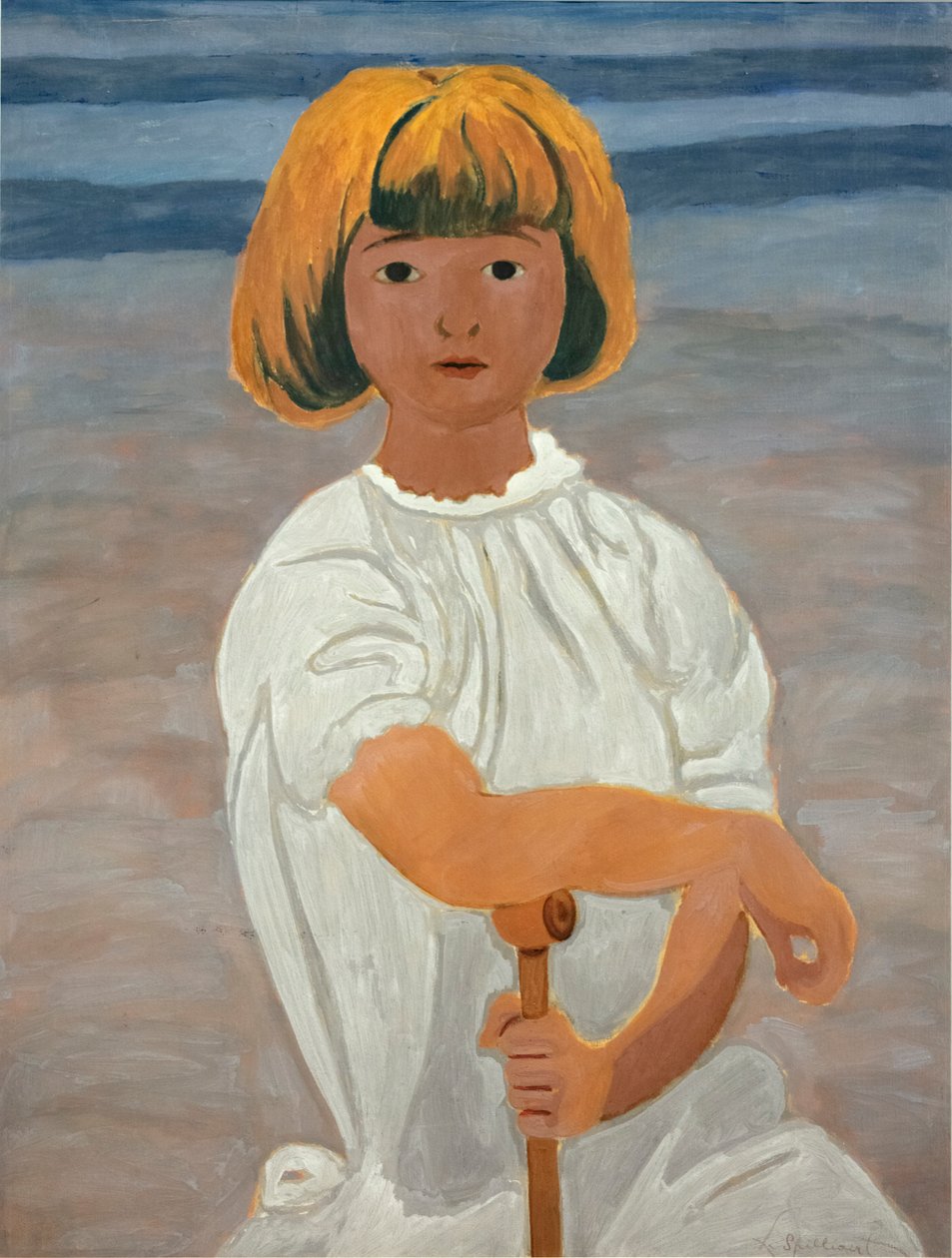 Jente på stranden av Leon Spilliaert