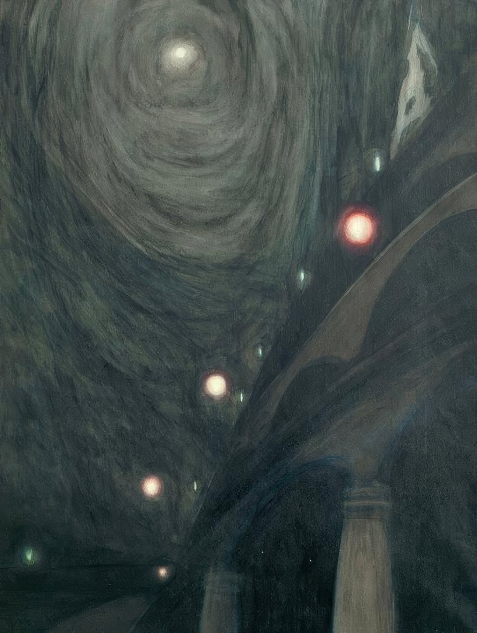 L.Spilliaert, Moonlight av Leon Spilliaert