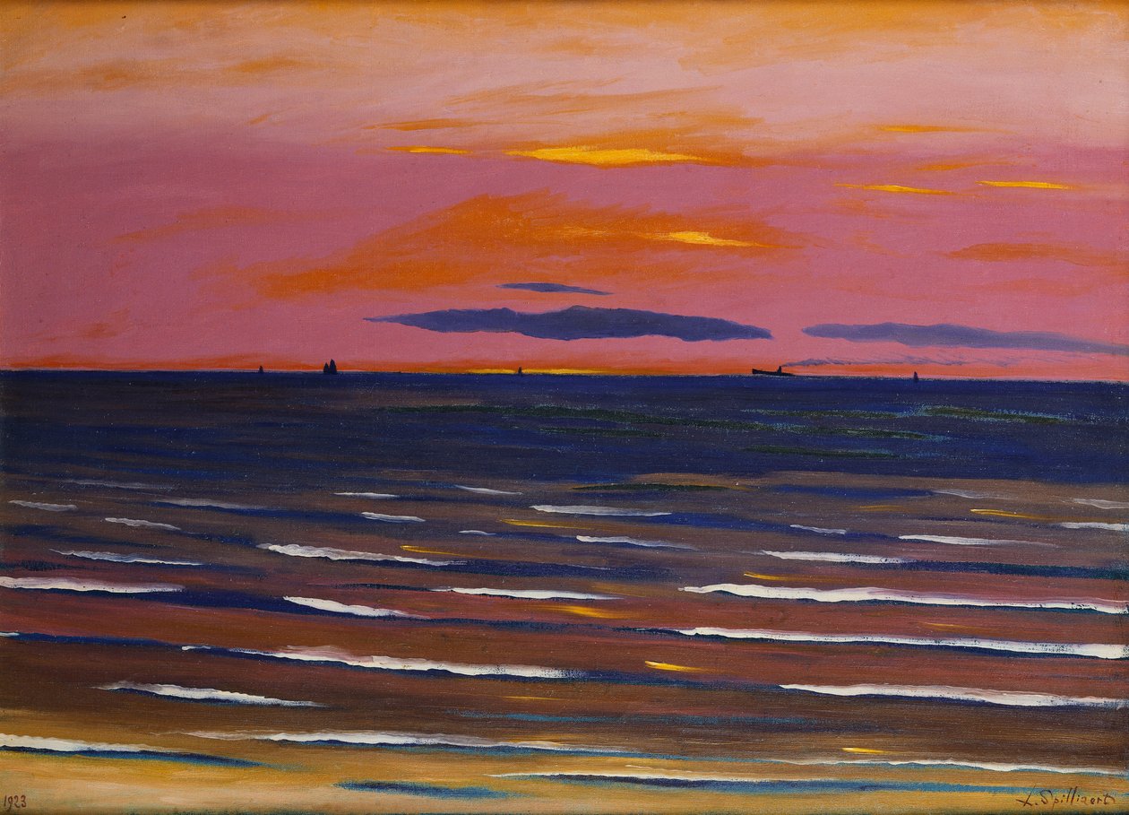 Marine-Natt; Marine-kveld av Leon Spilliaert