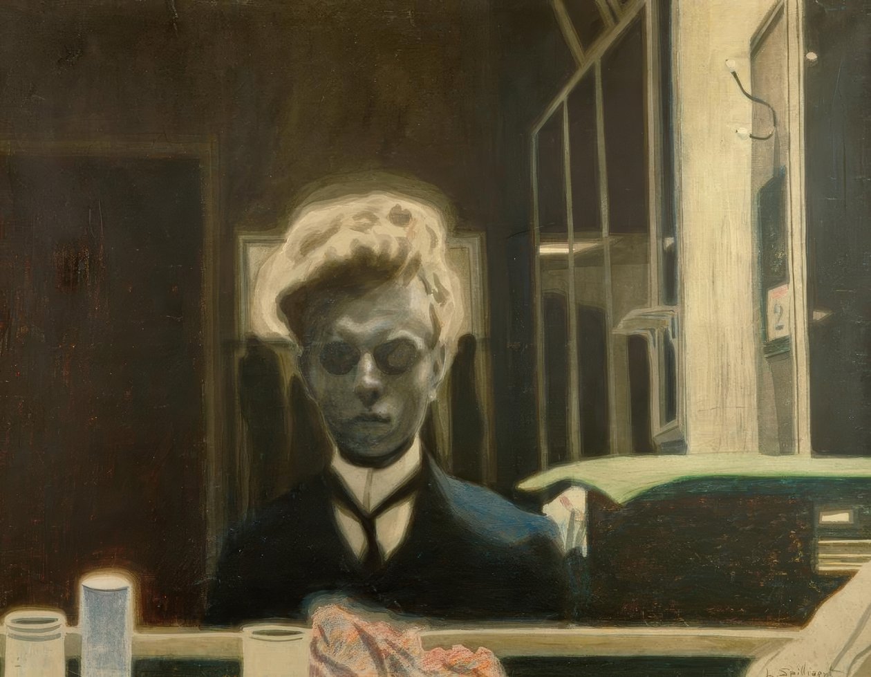 Selvportrett av Leon Spilliaert