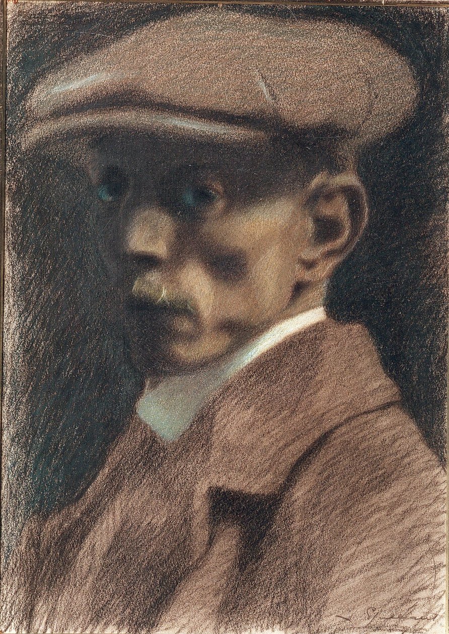 Selvportrett, 1900-tallet. av Leon Spilliaert