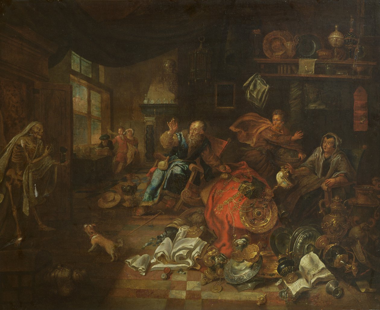 Død hos ågermannen av Leonard Bramer