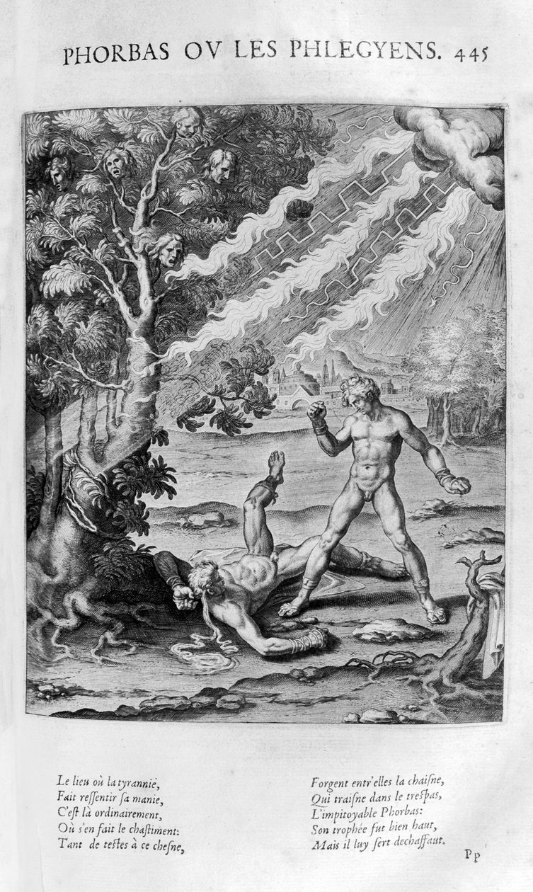 Phorbas drept av Apollo av Leonard Gaultier