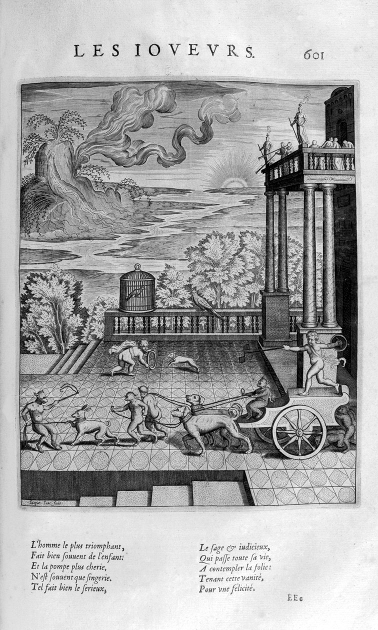 Spillerne, 1615. av Leonard Gaultier