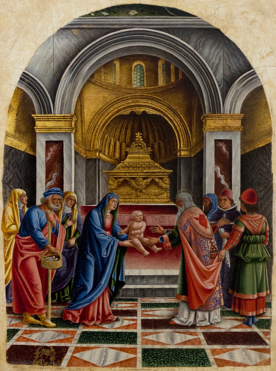 Presentasjon i templet av Leonardo Boldrini