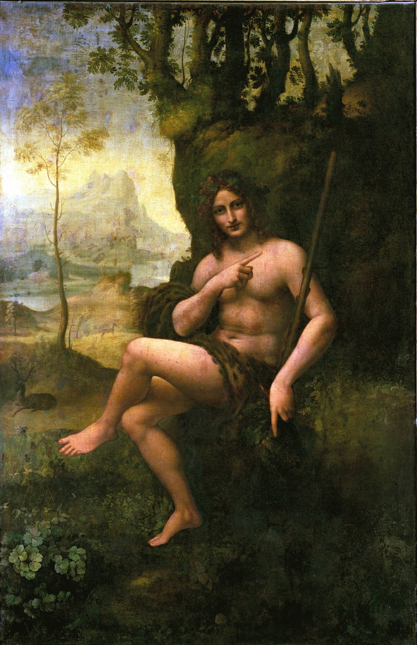Bacchus, ca. 1695 av Leonardo da Vinci