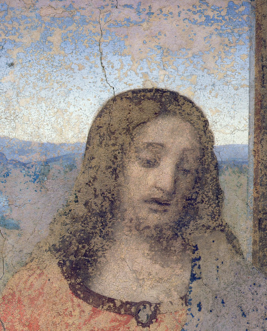 The Last Supper, 1495-97 (etter restaurering) (detalj av 161739) av Leonardo da Vinci