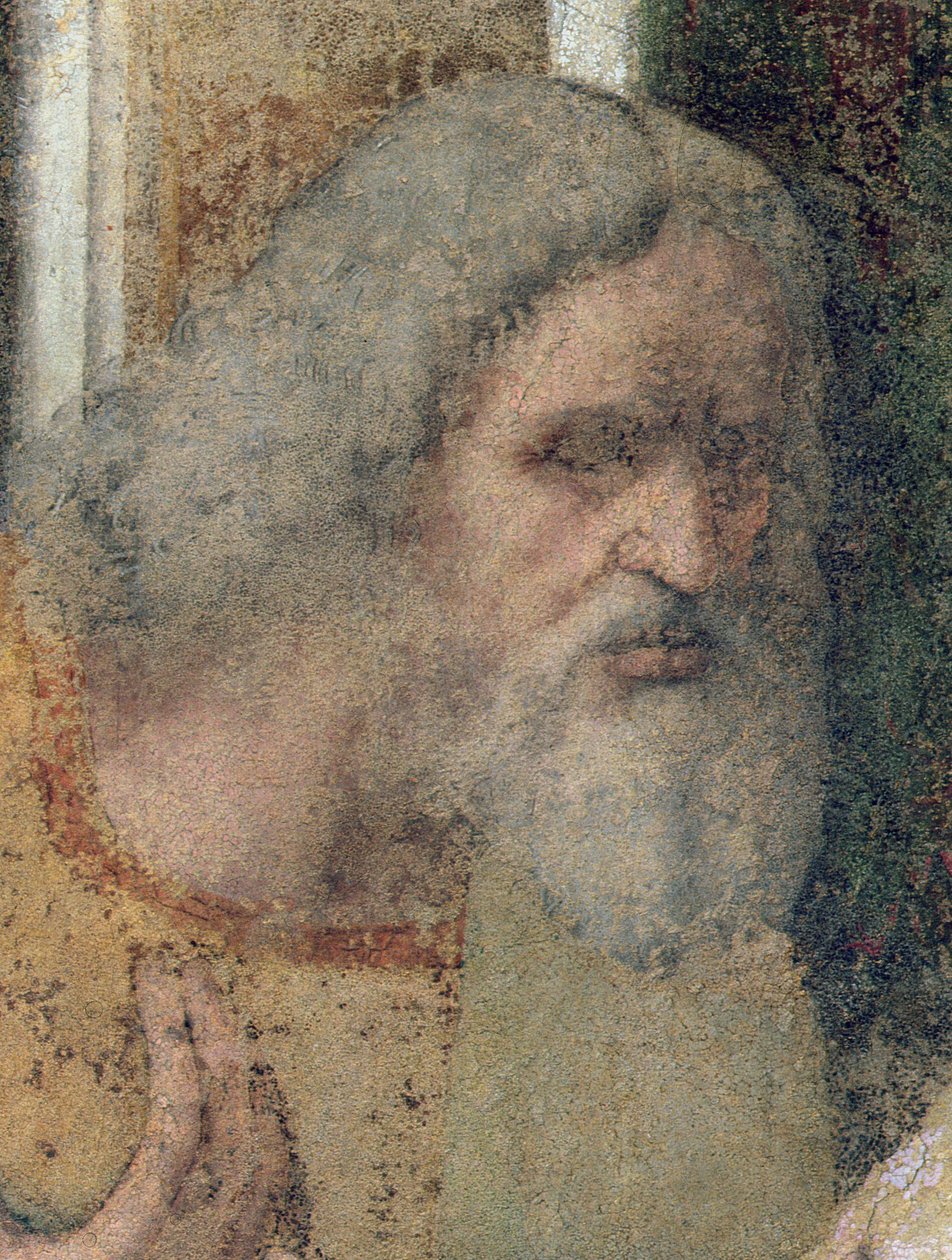 The Last Supper, 1495-97 (etter restaurering) (detalj av 161739) av Leonardo da Vinci