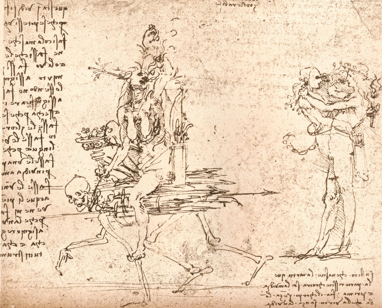 Allegorisk komposisjon, c1472-c1519 1883 av Leonardo da Vinci