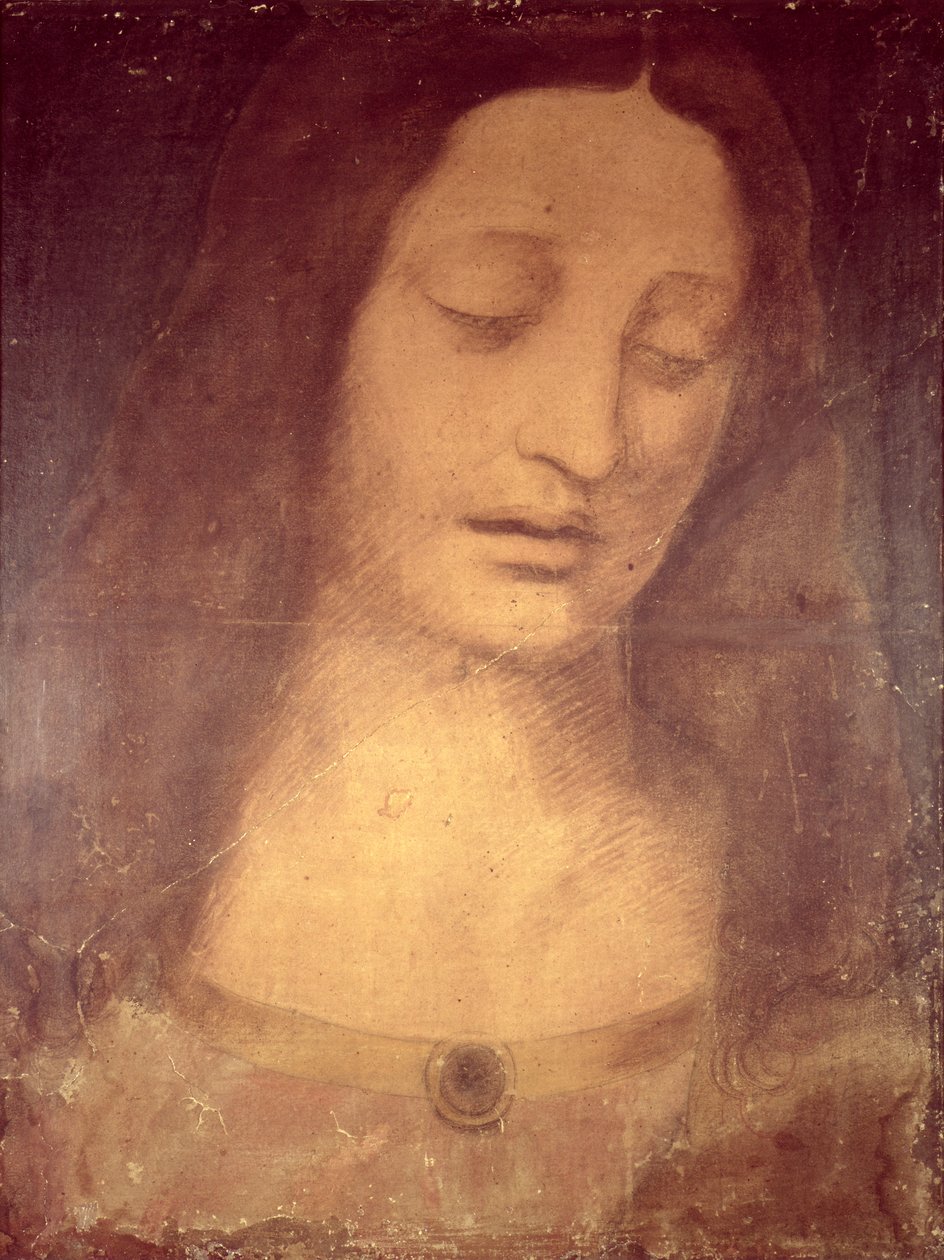 Kristi hode (blyant og vask) av Leonardo da Vinci