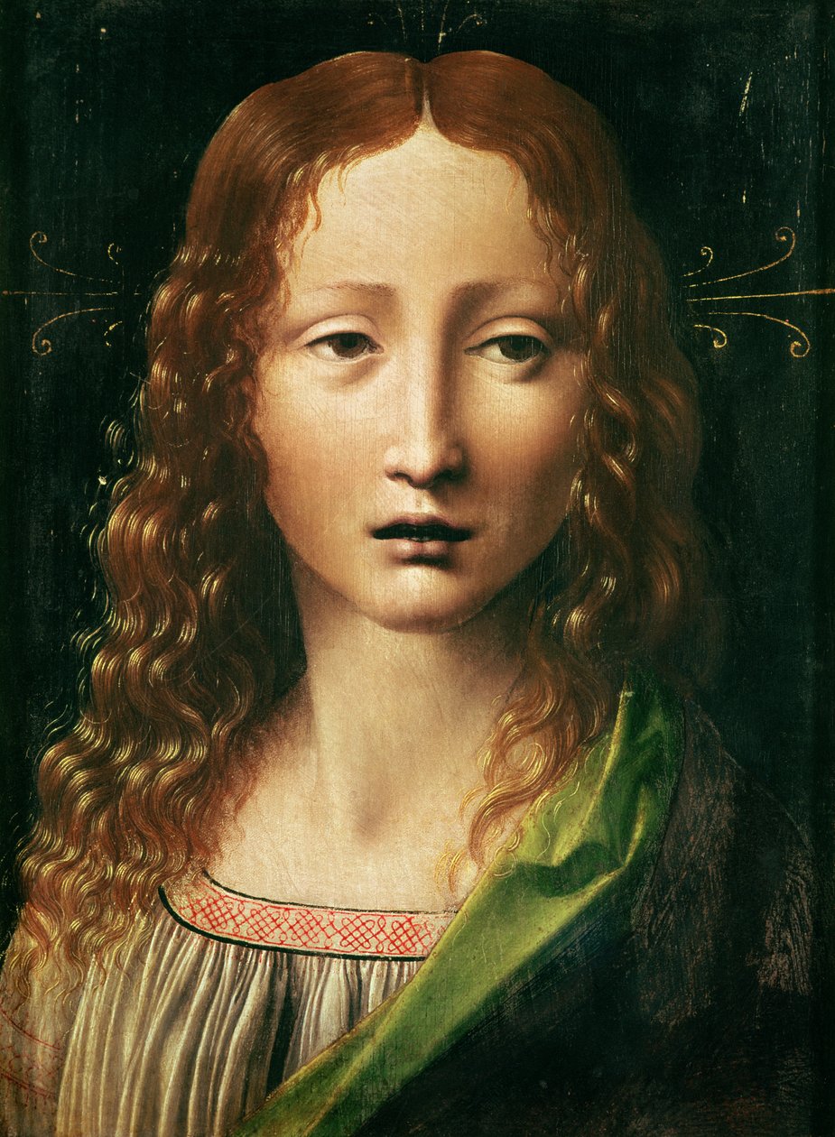 Frelserens hode av Leonardo da Vinci