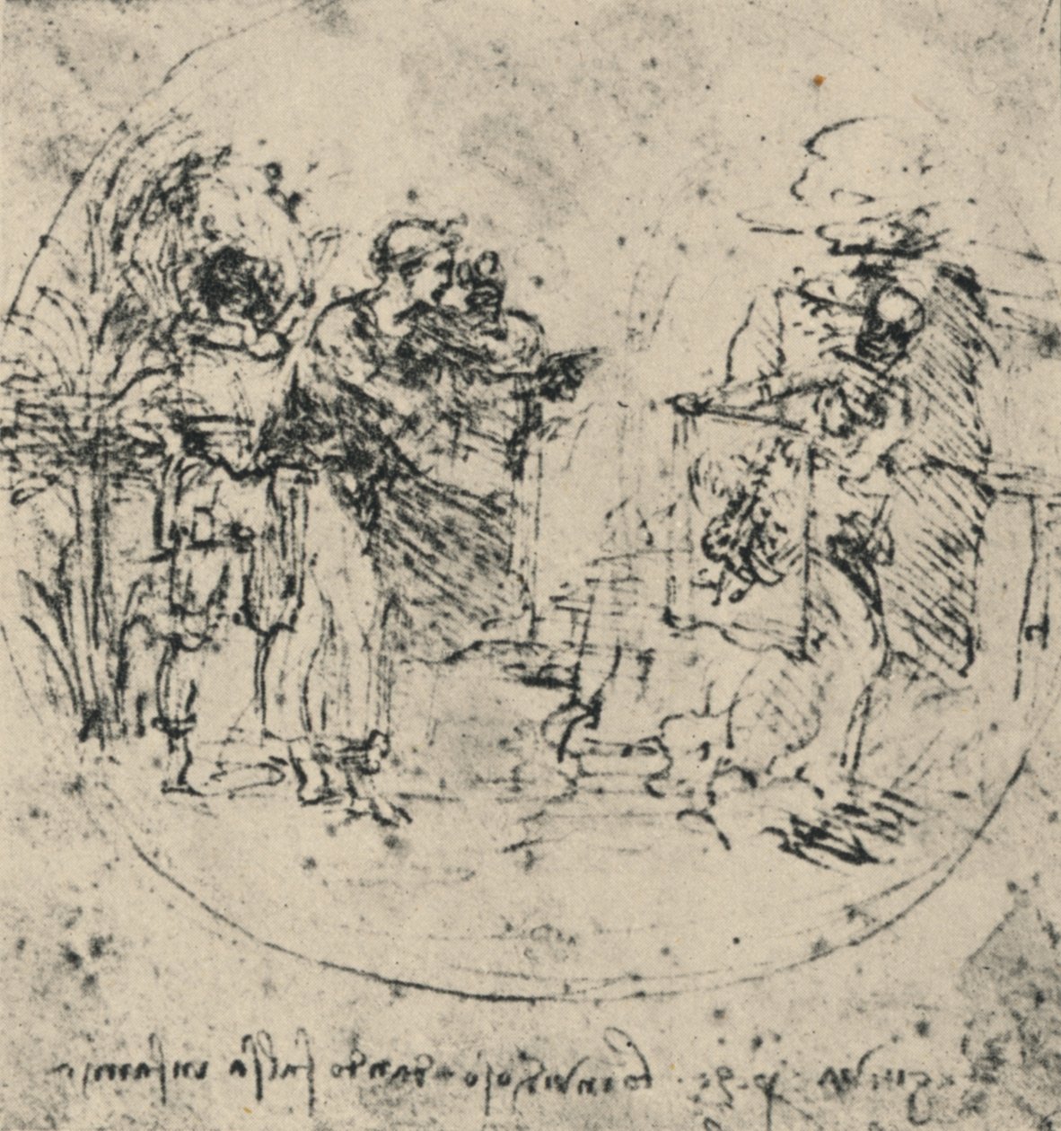 The Unmasking of Envy, c1480 1945 av Leonardo da Vinci