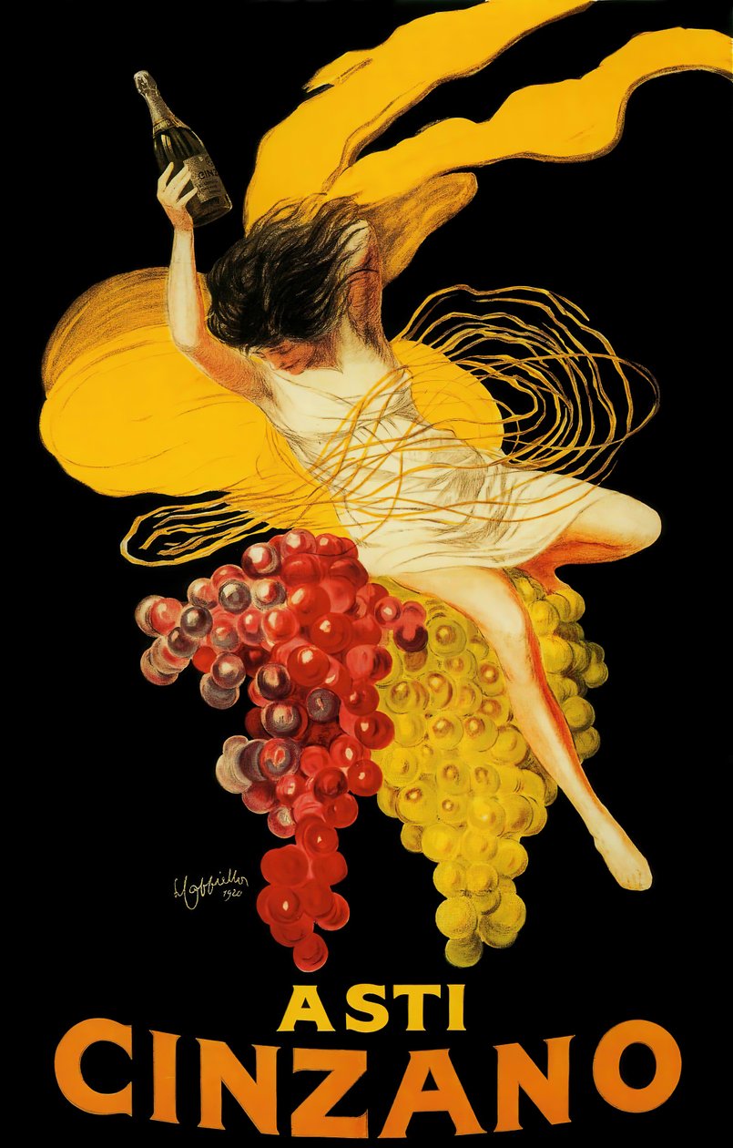 Asti Cinzano, 1910. av Leonetto Cappiello