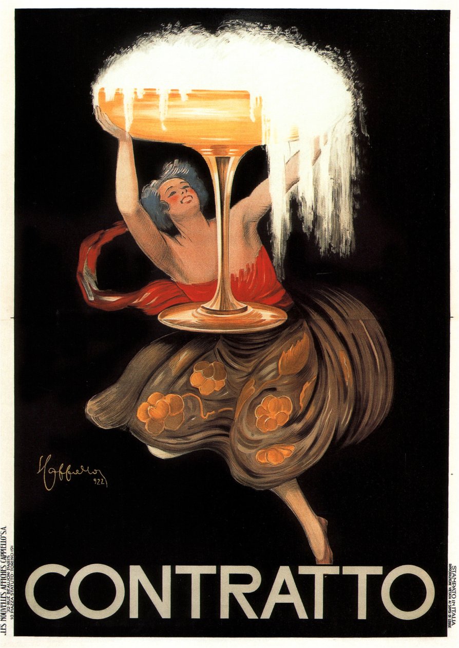 Kontrakt (plakat) av Leonetto Cappiello