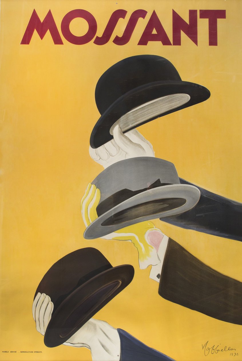 Mossant, 1938 av Leonetto Cappiello
