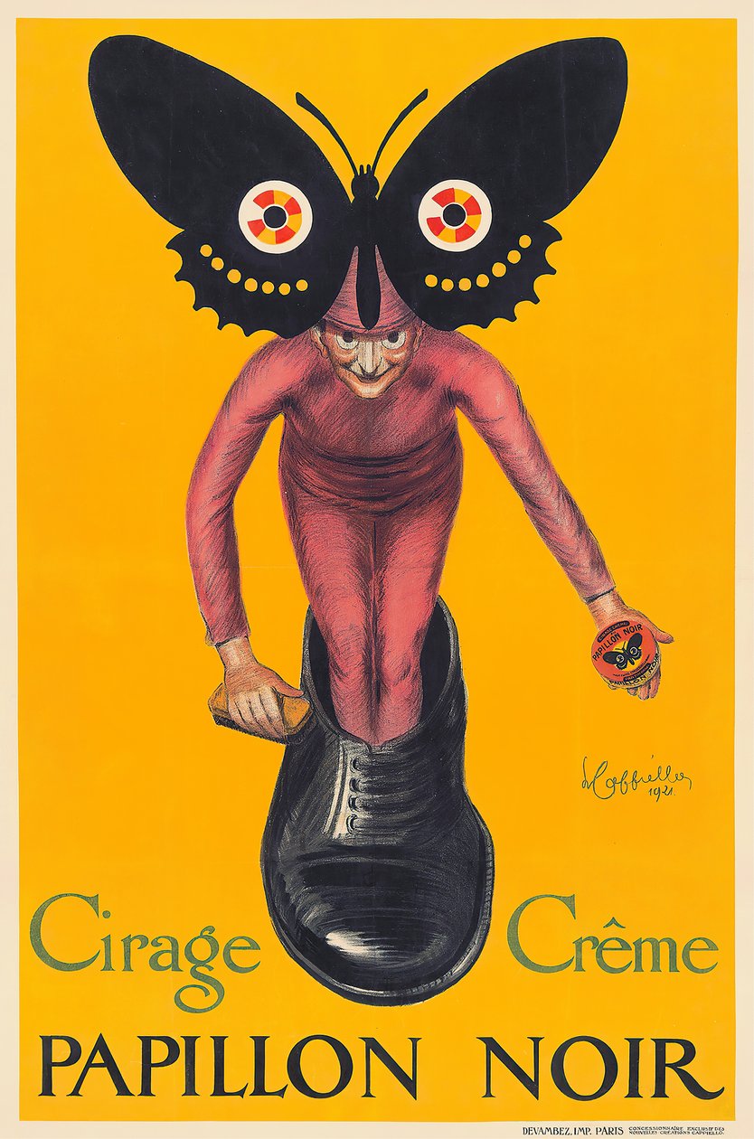 Svart sommerfugl, 1921. av Leonetto Cappiello