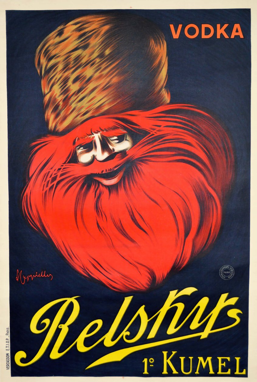 Relsky Vodka, 1925. av Leonetto Cappiello