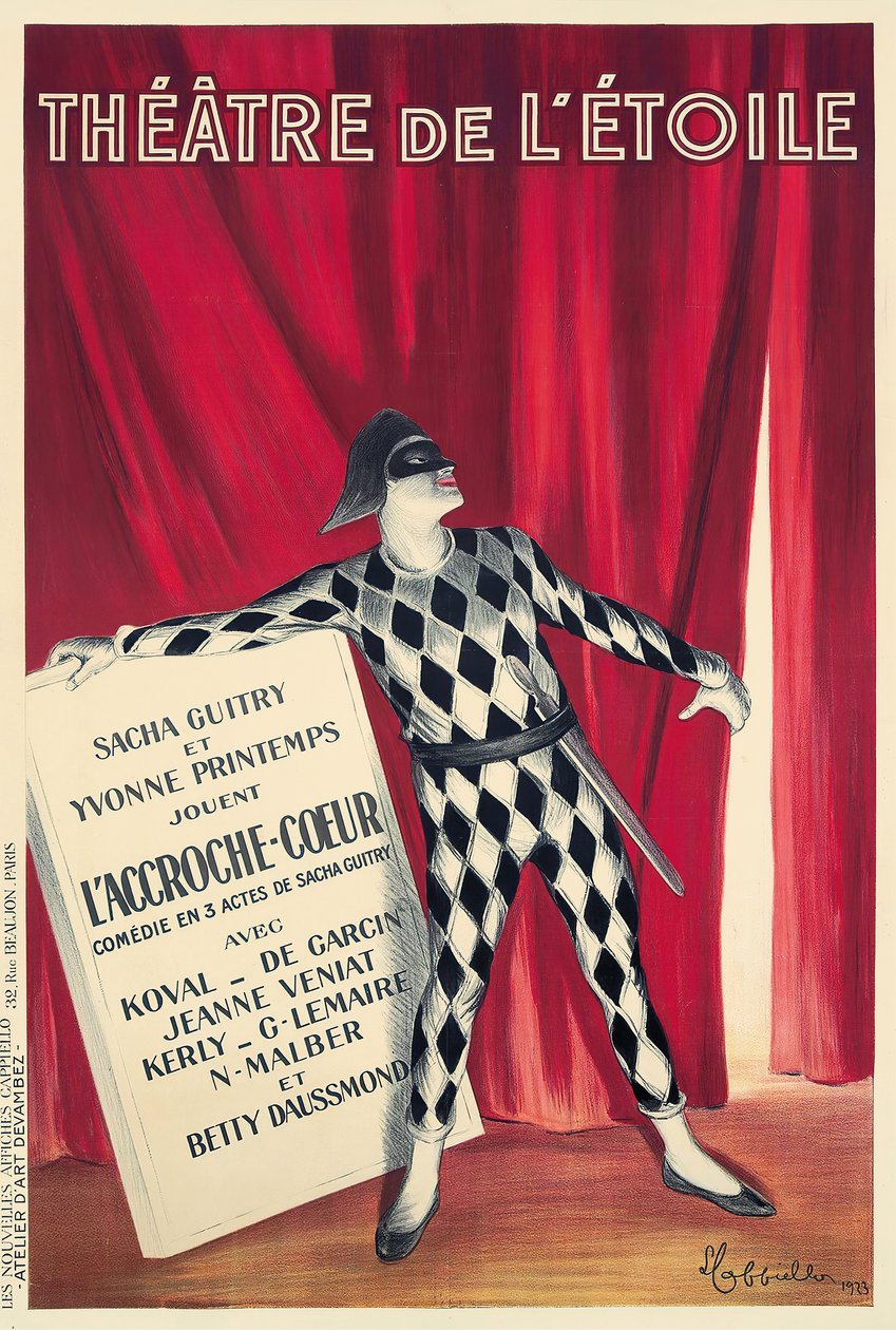 Star Theatre, 1923. av Leonetto Cappiello
